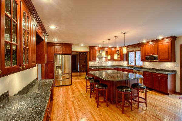 Cherry Kitchen Cabinet Repair in Corsicana